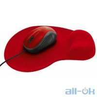 Миша Trust Primo Mouse with mouse pad Red (20427)